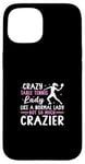 Coque pour iPhone 15 Crazy Tennis de table pour fille