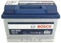 Bosch Batteri SLI 74 Ah - Bilbatteri / Startbatteri - Volvo - VW - Renault - Toyota - Audi - Skoda - Saab - Peugeot