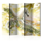 Paravent 5 Volets "Pegasus Yellow" 172x225cm