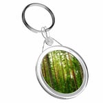 1 x Nature Rain Forest Landscape - Keyring IR02 Mum Dad Birthday Fun Gift #13079