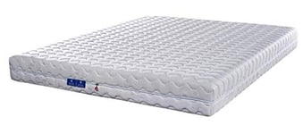 Matelas + Alèse 90x190 x 18,5 cm - Accueil Tres Ferme - Soutien Tres Ferme - Dehoussable Housse Lavable - Reference Laure Indéformable - Très Respirant