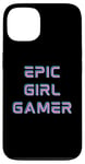 iPhone 13 Retro Epic Gamer Girl Cool Gaming Stuff for Women Girls Y2K Case