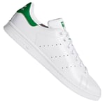 Adidas Stan Smith Vintage Trainers M20324 Real Leather Shoes White Green 37 1/3