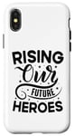 Coque pour iPhone X/XS Citation de motivation inspiration, message positif et drôle