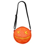 High Quality Vegan Leather Large Single Pocket Trick 'r Treat Sam O Lantern Bag