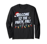 Funny Christmas Mistletoe Below The Belt Sexy Adult Humor Long Sleeve T-Shirt