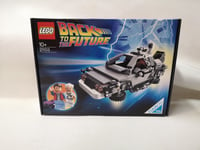 LEGO ideas 21103 - La DeLorean à voyager dans le temps - boite neuve et  scellée