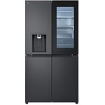 Réfrigérateur multi portes LG GMG960EVEE - Noir - Volume total 638L - Froid ventilé