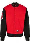 Urban Classics Starter 71 College Jacket (L,cityred/black)