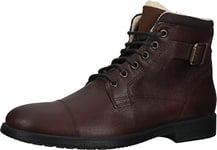 Geox Homme U Jaylon A Bottines, Cognac, 44 EU