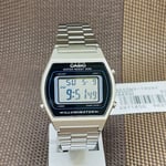 Casio B640WD-1A Vintage Series Illuminator Stainless Steel Band Digital Watch