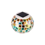 Lumiere Solaire Exterieur Lampe Solaire Jardin Fleur Le Jardin Solaire Allume la Boule de Globe en Verre imperméable Multicolore Rechargeable pour la