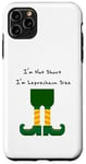 Coque pour iPhone 11 Pro Max I'm Not Short I'm Leprechaun Taille Fun St Patricks Pattys Day