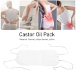 Castor Oil Organic Pack Four Layer Design Reusable Castor Oil Pack Castor Oil