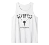 Deadwood South Dakota USA Vintage Distressed Style Design Tank Top