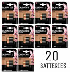 20 X DURACELL CR123 3V ULTRA PHOTO BATTERY 123 DL123A CR1734 LONG EXPIRY