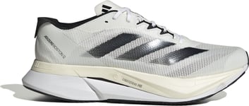 Adidas Men's Adizero Boston 12 Grey/Core Black/White, 41 1/3