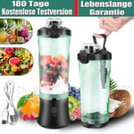 Day Plus - Centrifugeuse Mixeur sur socle Smoothie Maker Mixer 600ml Blender 1500W Shaker à lait 2-en-1