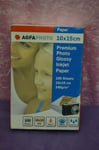 ANCIEN PAPIER PHOTO AGFA 10X15 CM PRENIUM 240G/M2 WATERPROOF 9600 DPI