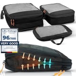 Compression Packing Cubes for Travel - Safe Space with Compression Bags for Travel - Travel and Camping Essentials - Travel Compression Packing cubes - Travel Compression Packing Cubes