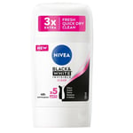 Black&White Invisible Clear antyperspirant w sztyfcie 50ml Nivea