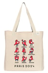 TOTE BAG MASCOTTE ATTITUDES PARIS 2024 JO