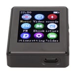 New MP3 Player BT 5.0 1.77in Screen HiFi FM Radio Recording Electric Book Photo