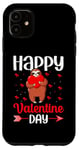 iPhone 11 Sloth Happy Valentine Day Couple Funny Valentine's Sloths Case