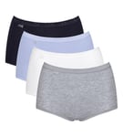 sloggi Women's Basic+ Maxi C4P Underwear, Multiple Colours 15, 20