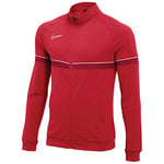 Nike Veste de Football de Survêtement en Tricot pour Grand Enfants, Taille XS, Rouge Universitaire/Blanc/Gym Rouge/Blanc