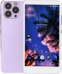 Lecteur MP4 avec écouteurs sans Fil, écran HD 5,0 Pouces, Vidéo, Film, Photo, Lecture de Musique HiFi, Prise en Charge BT WiFi Lecteur MP3 MP4 Multifonctionnel (Violet)