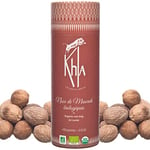 Khla - Noix de Muscade Entières Bio - Tube 100g - Noix Muscade du Sri Lanka - Ingrédient Cuisine & Pâtisserie - Épice d’Asie Rare - Direct producteur - Épice Noël, Quiches, Purées, Gratins