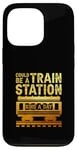 Coque pour iPhone 13 Pro Citation inspirante « Could Be A Train Station Kinda Day »