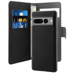 PURO Google Pixel 7 Pro wallet  detachable  black