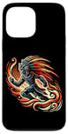 Coque pour iPhone 13 Pro Max Aztec Warrior Mask Ancient Civilization Mexican Heritage