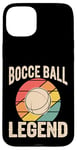 Coque pour iPhone 15 Plus Boule de pétanque vintage Legend Retro Sports