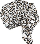 Vintage Cosmetic Co Classic Leopard Microfibre Hair Drying Turban Towel