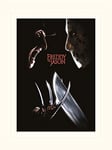 Pyramid International Freddy Vs Jason (Face Off) -Mounted Print Memorabilia 30 x 40cm, Paper, Multicoloured, 30 x 40 x 1.3 cm