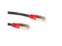 Act Black 3 Meter Lszh F/Utp Cat5e Patch Cable Cross With Rj45 Connectors. C5e F/Utp Lszh Cross Bk 3.00M (Ib5103)