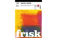 Frisk Bloc de papier pastel 160 g/m² 30 feuilles A4, blanc