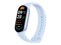 Xiaomi Smart Band 9 - Aktivitetssporer Med Stropp - Tpu - Arktisk Blå - Håndleddstørrelse: 135-210 Mm - Display 1.62" - Bluetooth - 15.8 G