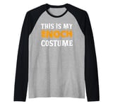 Enoch Halloween Personalized Costume Funny Raglan Baseball Tee