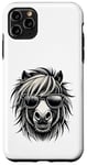 Coque pour iPhone 11 Pro Max Shetland Pony s Funny Shetland avec attitude