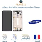 Original Ecran LCD Complet Violet Sur Châssis Pour Samsung Galaxy A52s 5G A528B