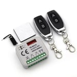 Universal 300-868 Mhz -multi-frekvens mottagare Switch AC/DC 9-30v För garageport Gate Control Tra