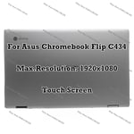 14" ASUS Chromebook Flip C434 C434TA FHD LCD Screen Touch Panel Assembly Display