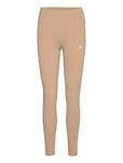 Famme Scrunch Tights Beige