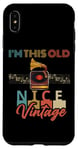 iPhone XS Max I'm This Old Record Player Vintage Vinyl Music Men Women Fun Case