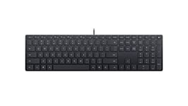 HUAWEI Clavier Filaire Complet Espagnol - Connexion USB Type-C, Reconnaissance d'empreinte Digitale en Une Touche, NFC Fonction Partage d'écran de Smartphone, Noir