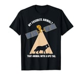 My Favorite Animal GPS Tag Tracking Animals T-Shirt